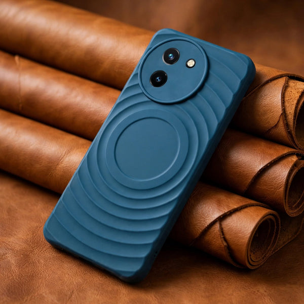 Cosmic Round Wave Silicone case for Vivo T3X