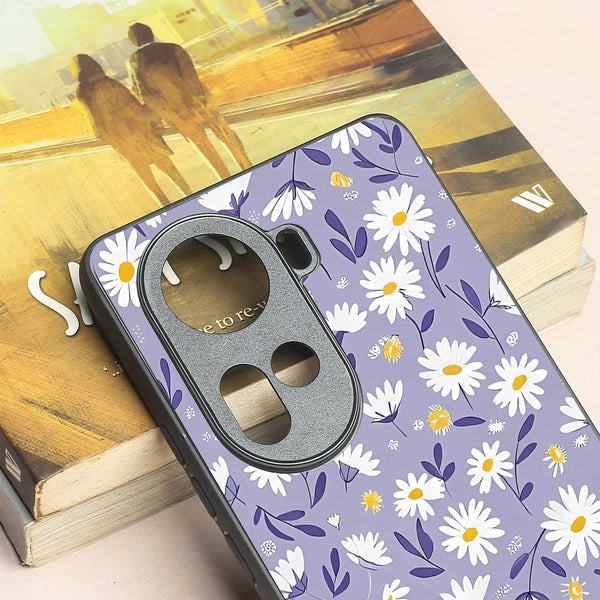 Lavender Daisies metal back case for Oppo Reno 11