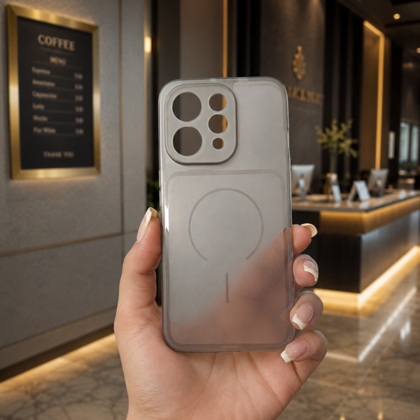 Black Amber Silicone Case for Vivo V70 ELITE