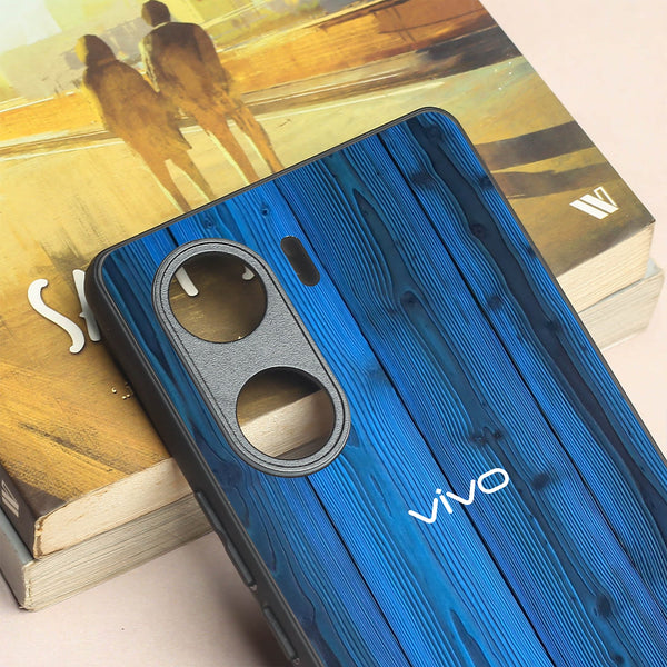 Indigo Planks metal back case for Vivo V29e