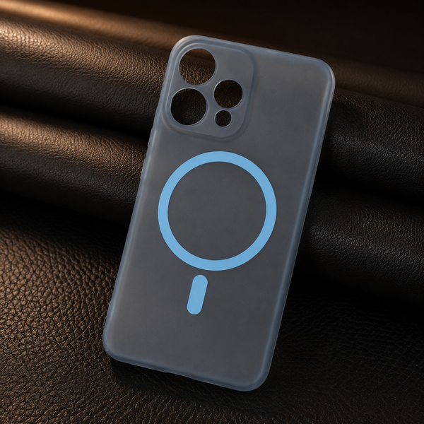 Blue Paper Matte Magsafe Case for Oppo Reno 15