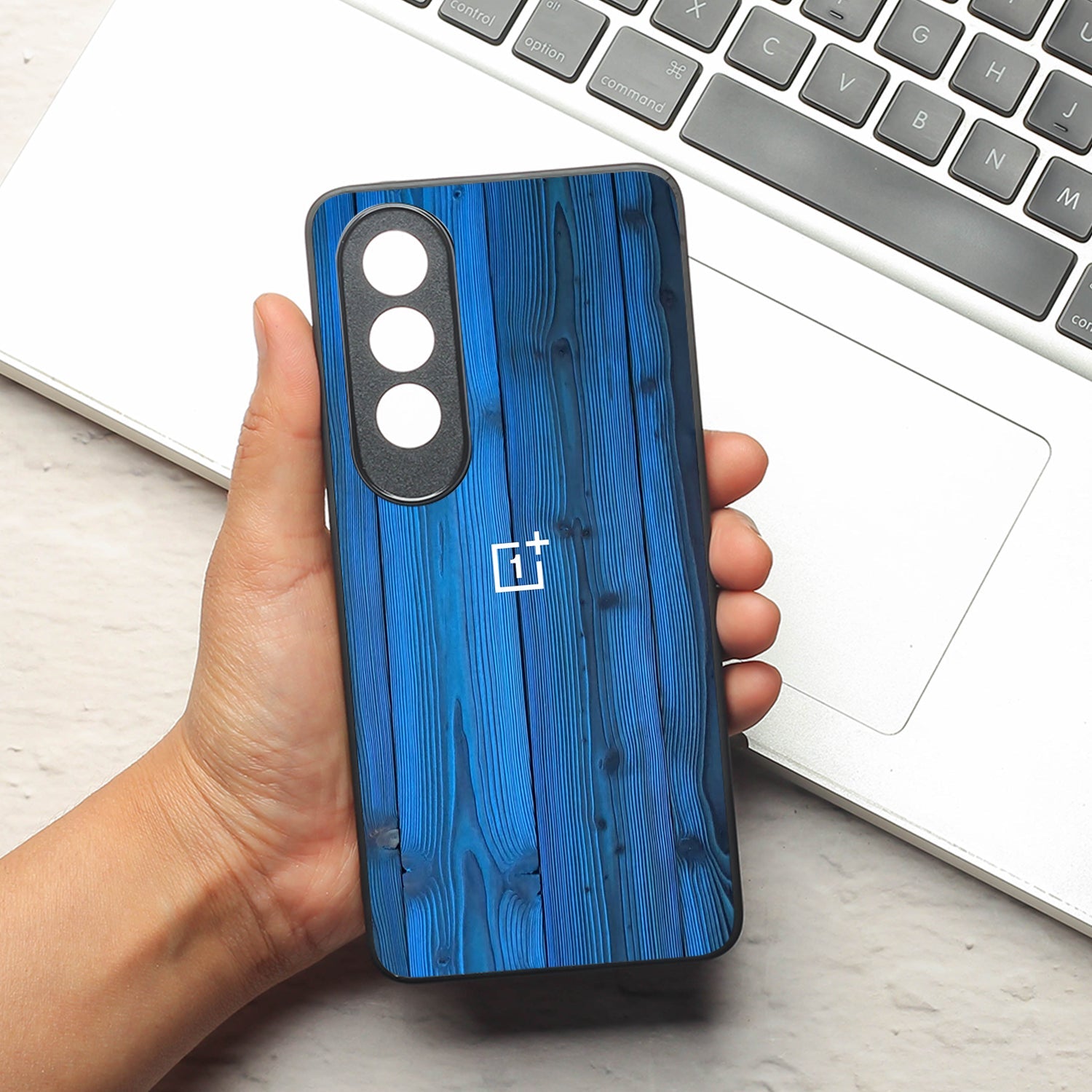 Indigo Planks metal back case for Oneplus Nord CE 4