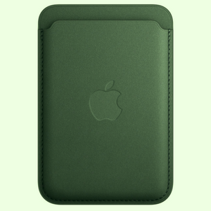 Green Wallet Case for Apple iphone