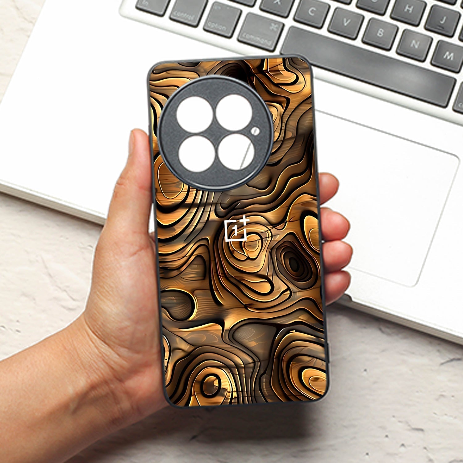 Rust Mirage metal back case for Oneplus 13