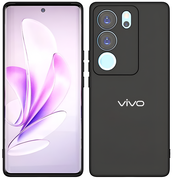 Black Camera Original Silicone case for Vivo V29