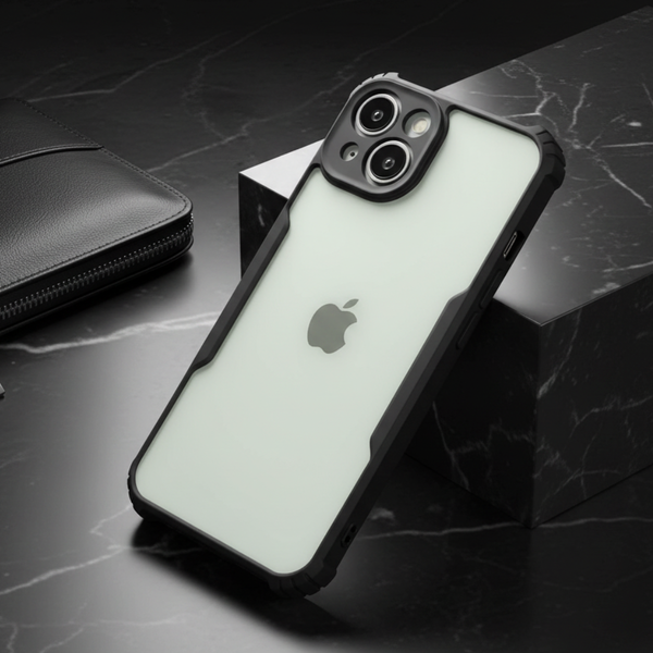 Shockproof Transparent Silicone Safe Case for Apple iphone 14 Plus