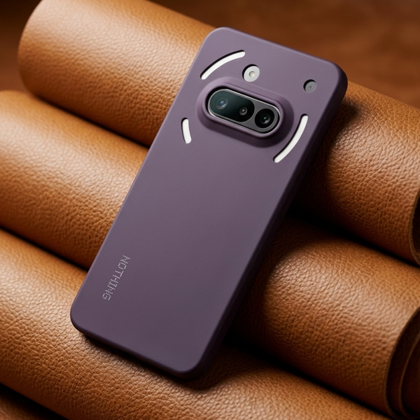 Deep Purple Camera Original Silicone case for Nothing Phone 3a
