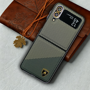 Lambor Leather Case for Samsung Galaxy Z FLIP 4