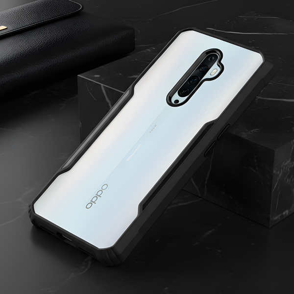 Hybrid Shockproof Safe transparent Silicone Case for Oppo Reno 2z