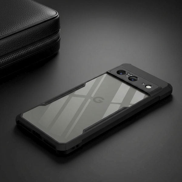 Hybrid Shockproof silicone transparent Case for Google Pixel 8
