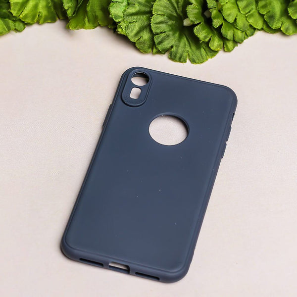 Dark Blue Spazy Silicone Case for Apple Iphone X/Xs