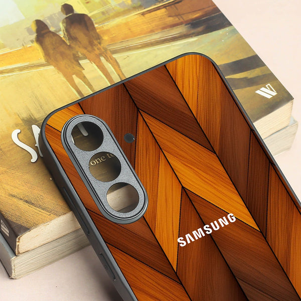 V-Wood Luxe metal back case for Samsung A55