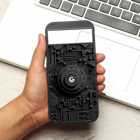 Core Reactor metal back case for Google Pixel 8A