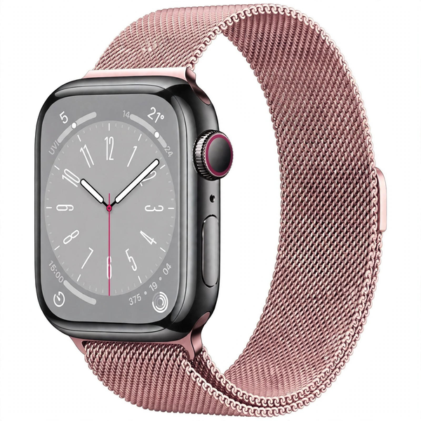 Rose gold Chain Strap For Apple Watch Series 5 (38mm/40mm/41mm)