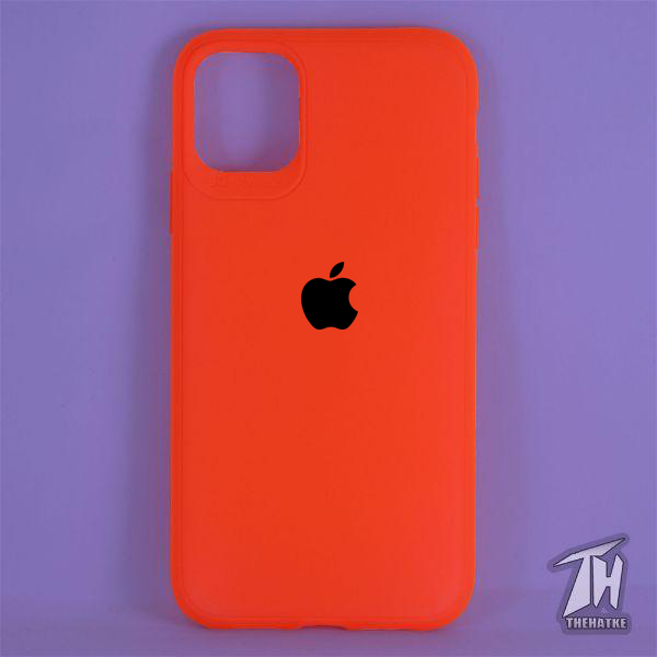 Red Bumper Silicone Case for Apple iphone 13