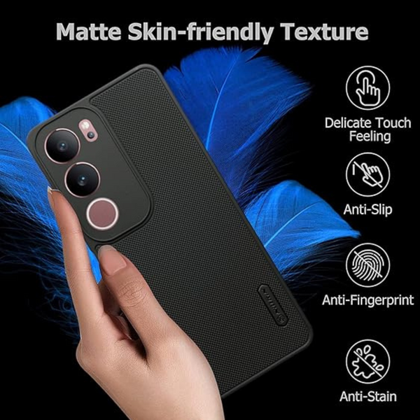 Black Niukin Silicone Case for Vivo Y29