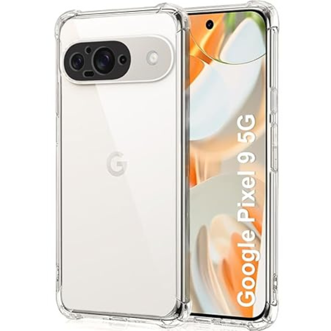 SilicaClear Transparent Silicone Case for Google Pixel 9