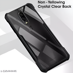 Shockproof transparent silicone  Safe case for Oneplus 6t