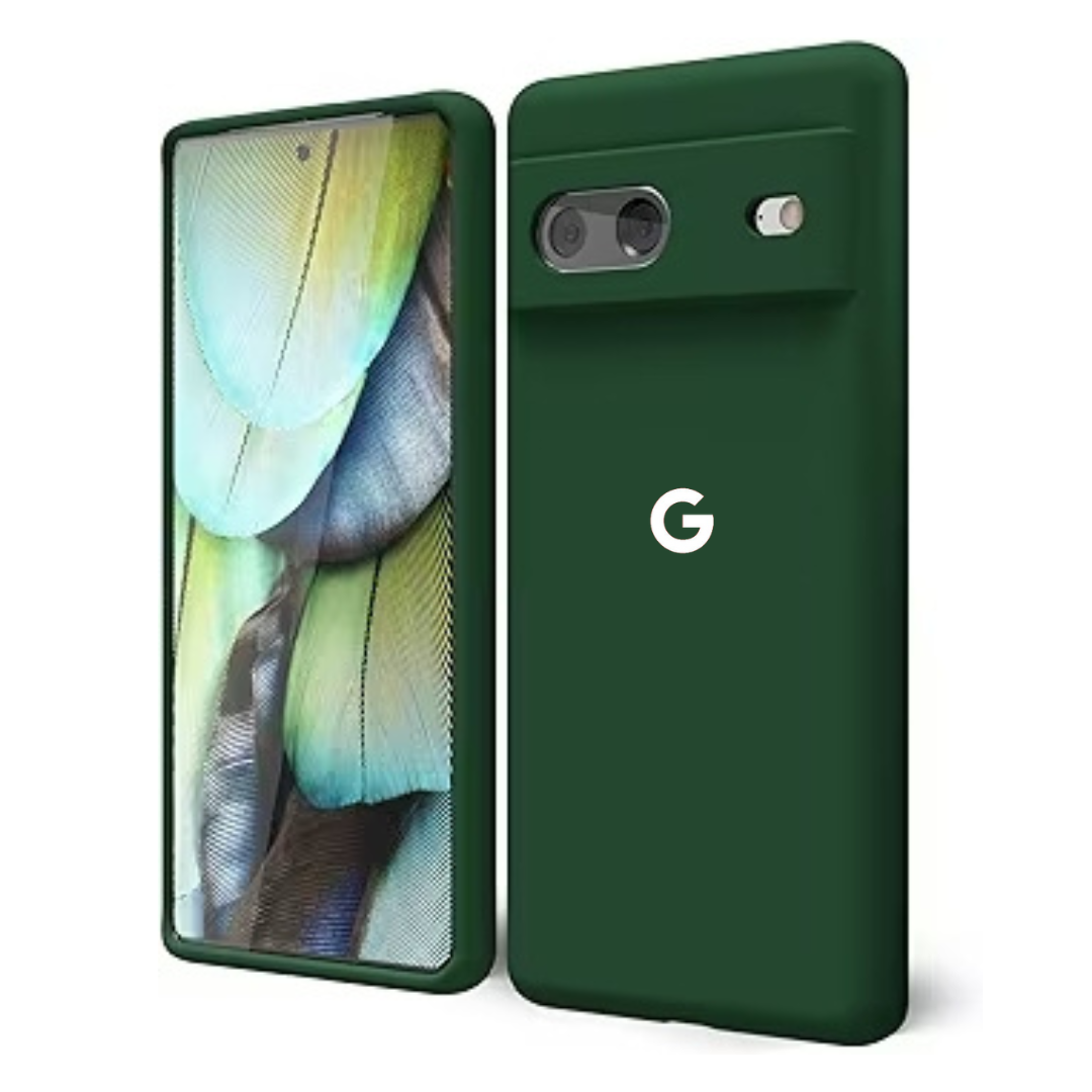 Dark Green Camera Original Silicone case for Google Pixel 7 Pro