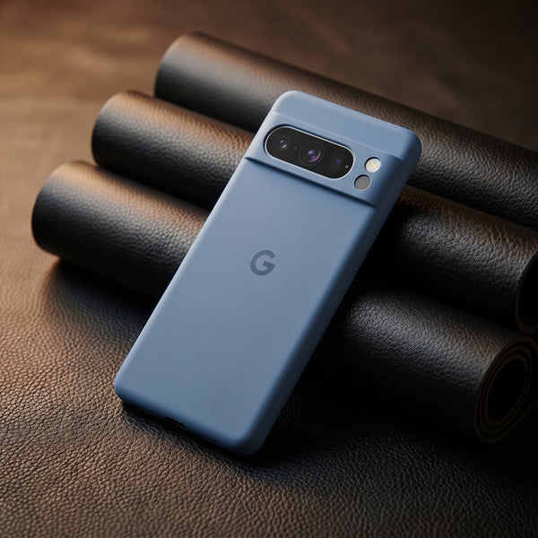 Blue Camera Original Silicone case for Google Pixel 8 Pro