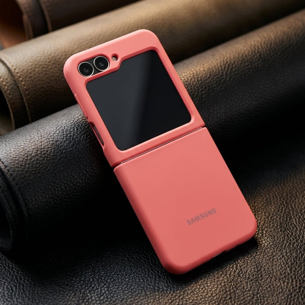 Orange Original Silicone case for Samsung Galaxy Z FLIP 6