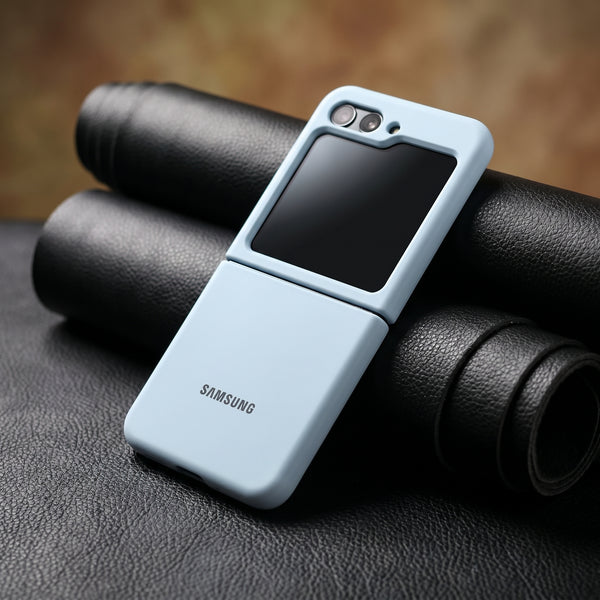 Light Blue Original Silicone case for Samsung Galaxy Z FLIP 5