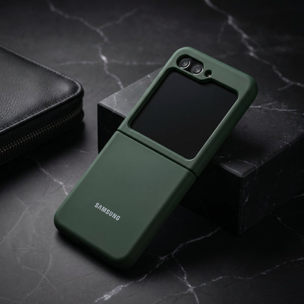 Dark Green Original Silicone case for Samsung Galaxy Z FLIP 5