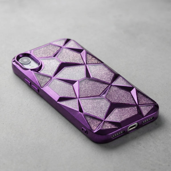Dazzle Purple Silicone case for Apple iphone XR