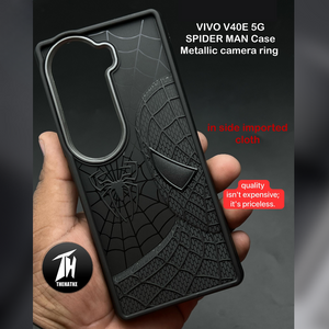 SP-Superhero Engraved logo silicon Case for Vivo V40E