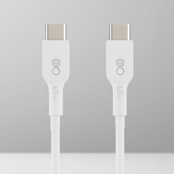 TheHatke 65W WHITE Type C to C Super Fast Charging & Quick Data Transfer Cable for NOTHING