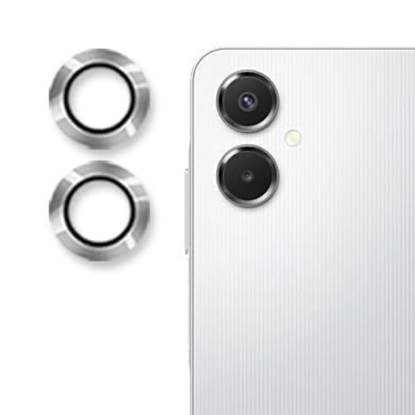 Silver Metallic camera ring lens guard for Samsung M06
