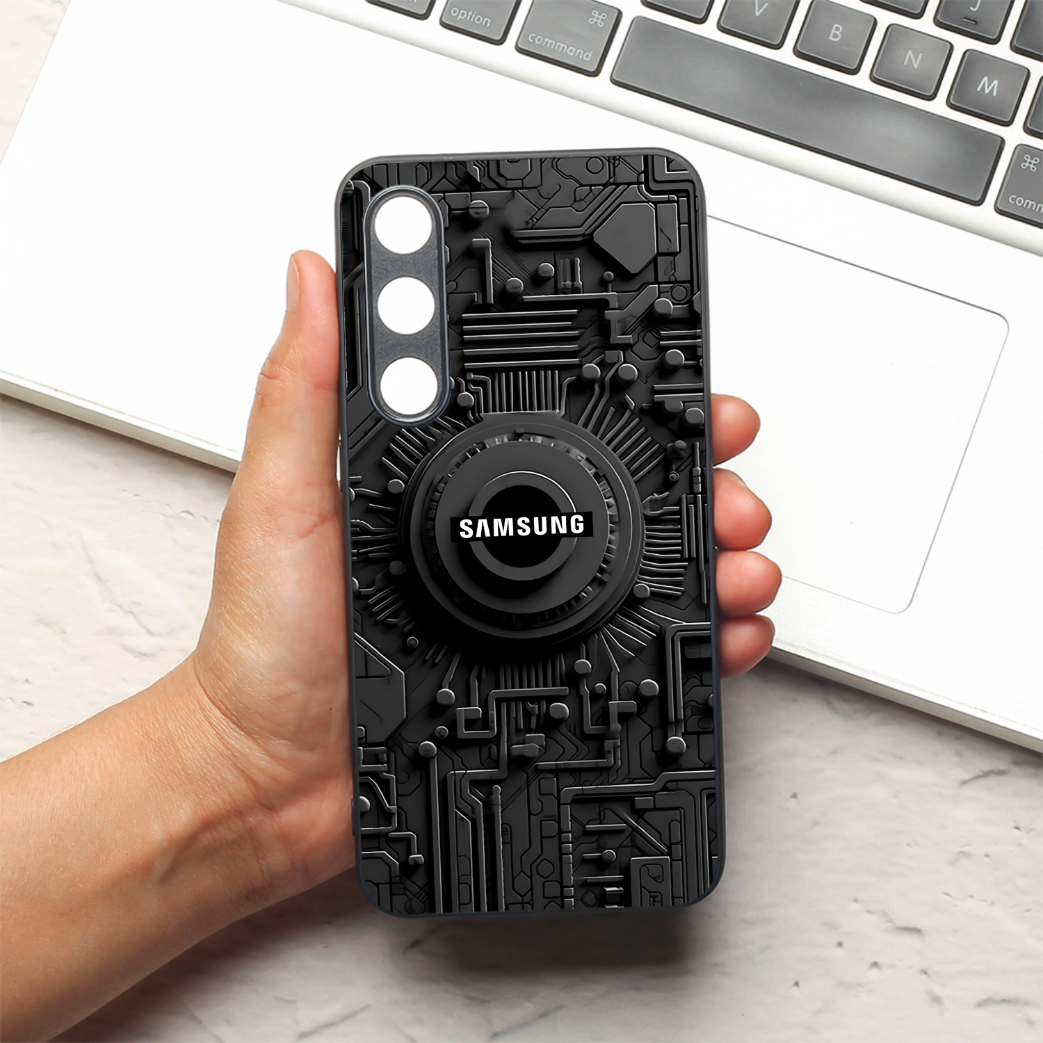 Core Reactor metal back case for Samsung S24 FE