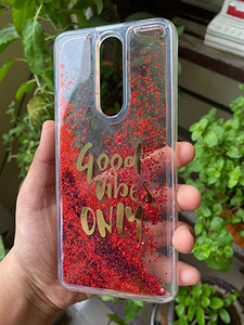 Red Good Vibes Silicone case for Oneplus 7 Pro