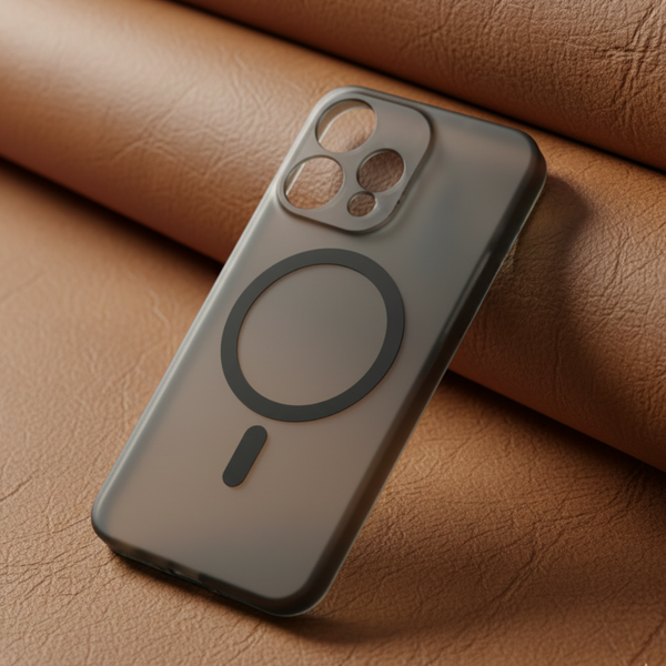 Black Paper Matte Magsafe Case for Oppo Reno 15