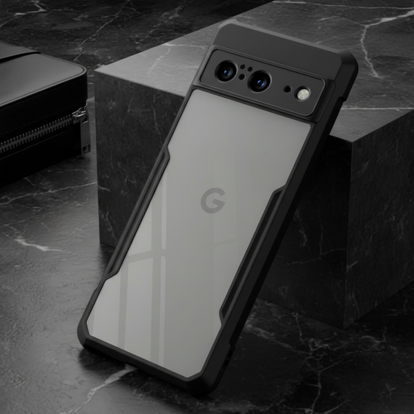 Hybrid Shockproof silicone transparent Case for Google Pixel 8