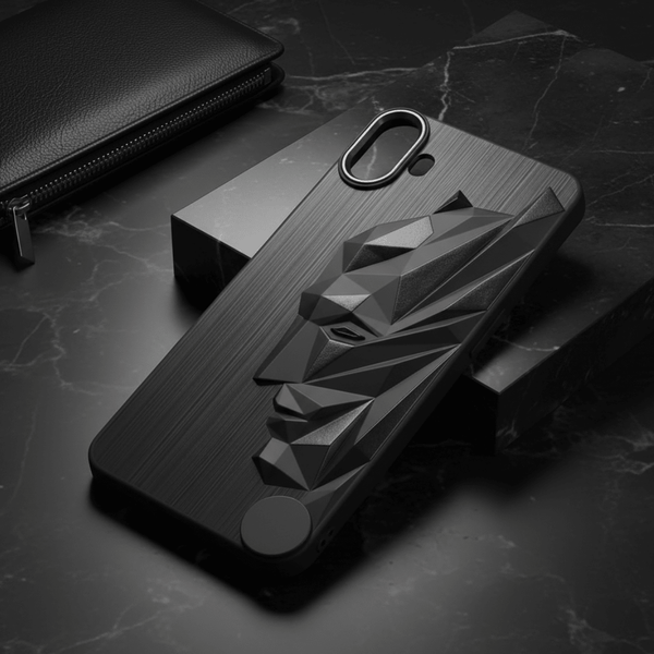 Superhero Engraved logo silicon Case for CMF PHONE 1