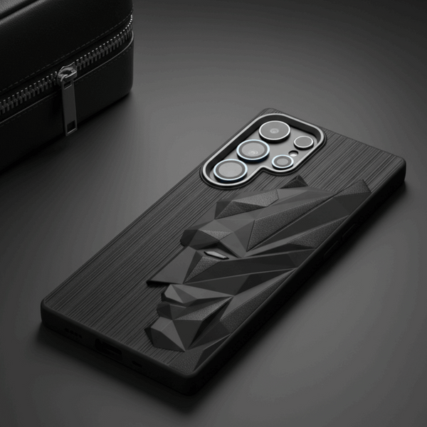 Superhero Engraved logo silicon Case for Samsung S25 Ultra