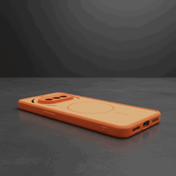 GripMate Orange Silicone case for Nothing Phone 3a