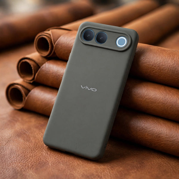 Grey Camera Original Silicone case for Vivo S2