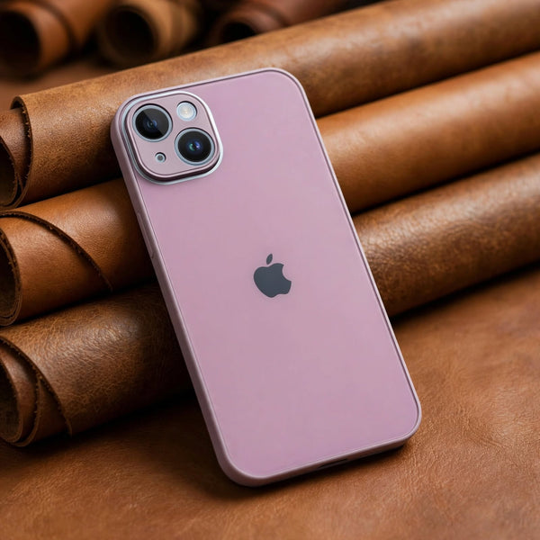 Lavender camera Safe mirror case for Apple iphone 14 plus