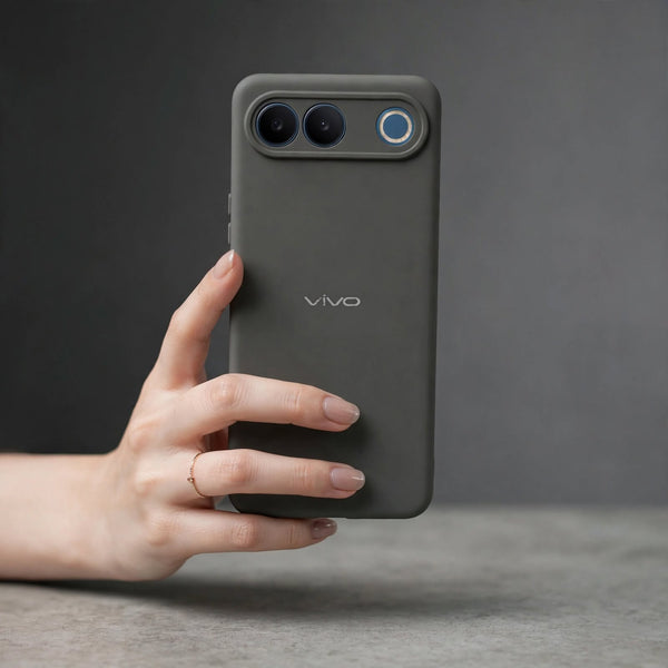 Grey Camera Original Silicone case for Vivo S2