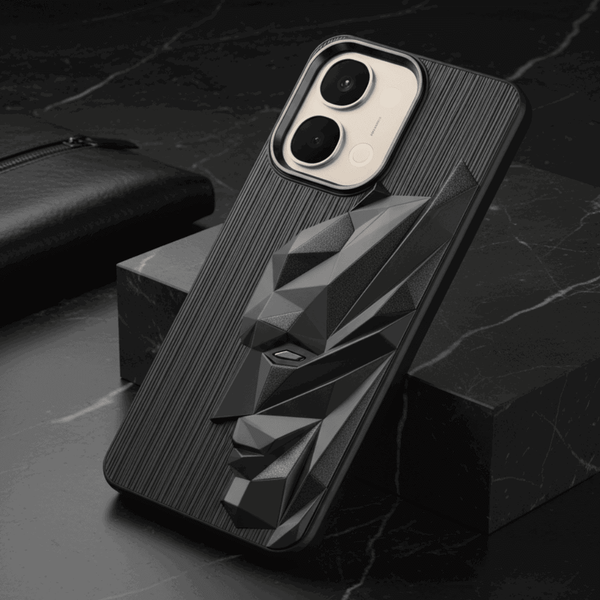 Superhero Engraved logo silicon Case for Vivo T5X