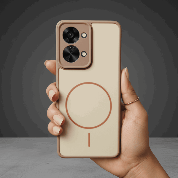 GripMate Brown Silicone case for Oneplus Nord 2T