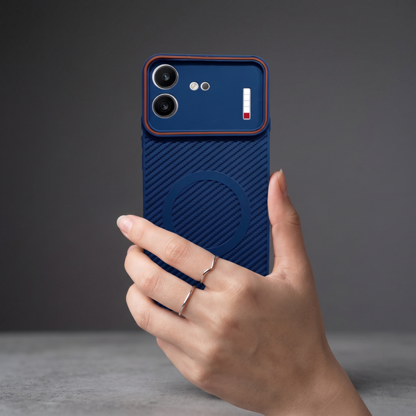 Gripon Dark Blue Silicone Case for Nothing Phone 4b