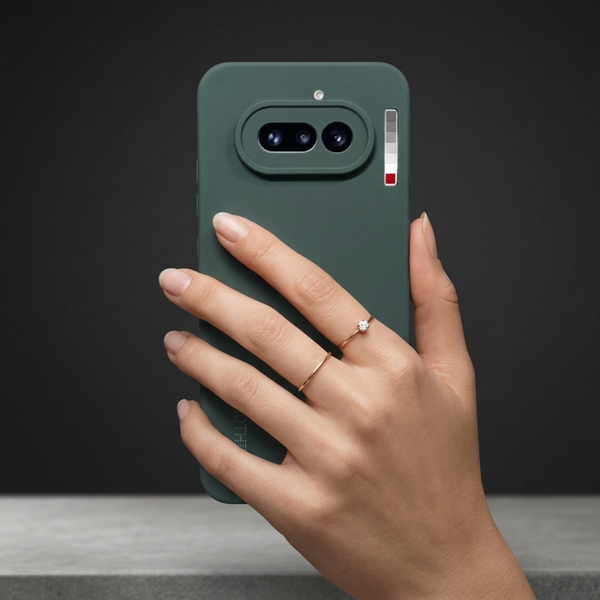 Grey Camera Original Silicone case for Nothing Phone 4a
