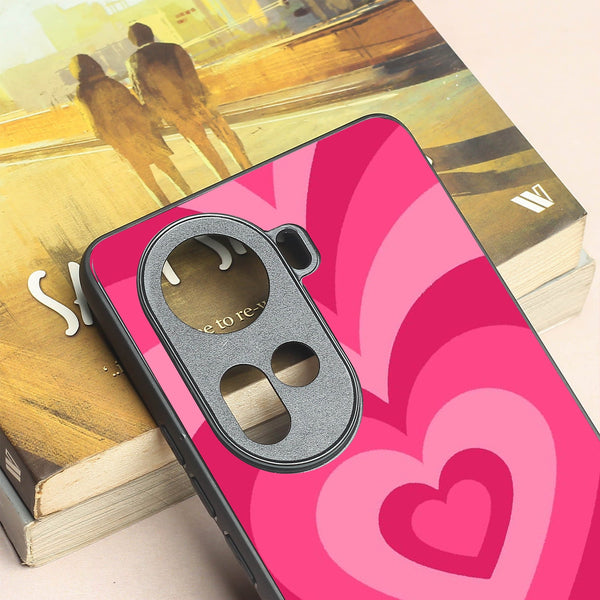 Retro Love metal back case for Oppo Reno 11