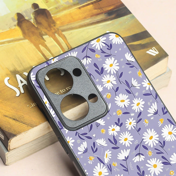 Lavender Daisies metal back case for Oneplus Nord 2T