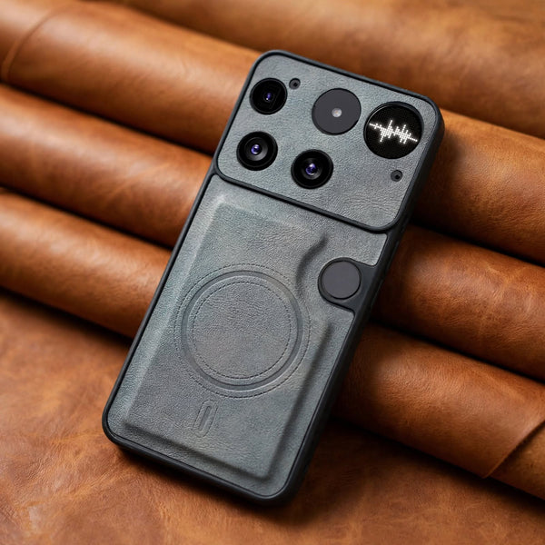 Crest Grey Leather Case for Nothing Phone 3