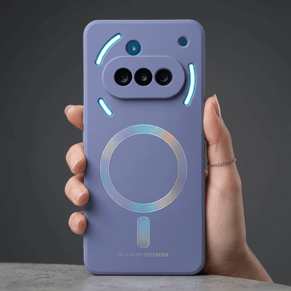 Blue DEFEND Rainbow Case for Nothing Phone 3a