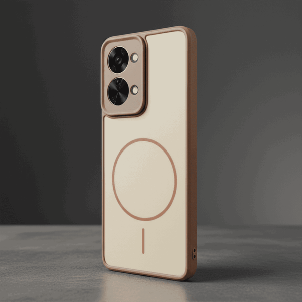 GripMate Brown Silicone case for Oneplus Nord 2T